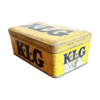 KLG advertising box