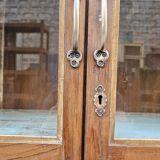 Vitrine Art déco en teck