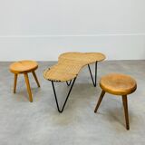 Table d'appoint Raoul Guys forme libre