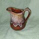Small ceramic carafe pitcher Rhoda 3 bohemian chic style