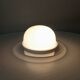 Vintage wall lamp in opaline and lucite