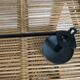 Vintage coat rack 3 colorful metal hooks