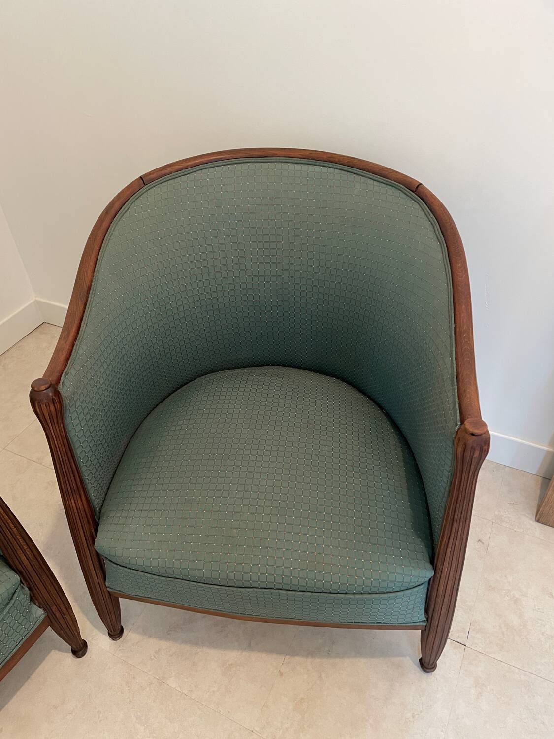 Paire de fauteuils Art Déco - renovés