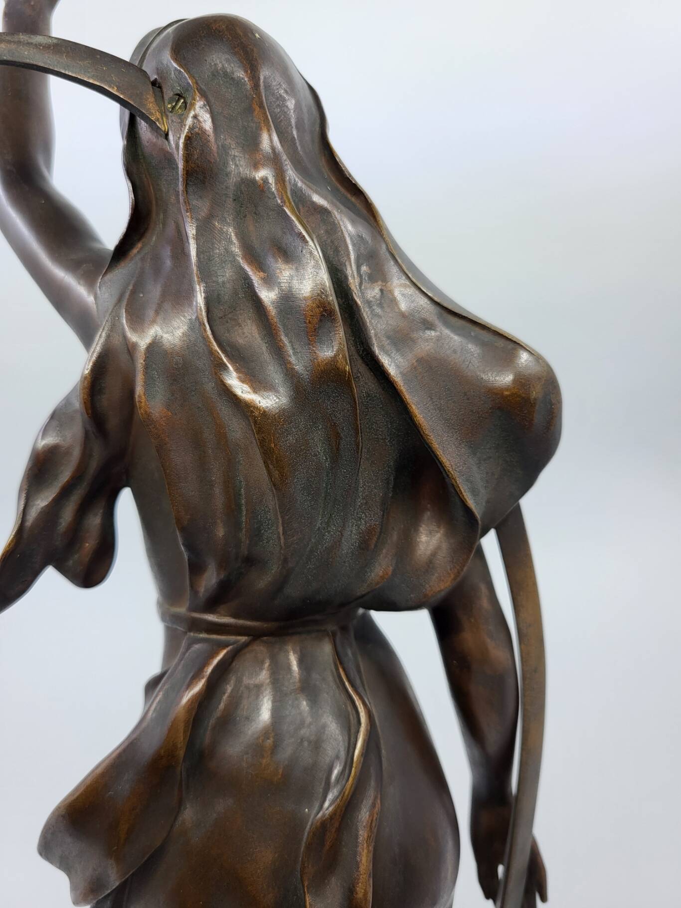 Bronze sculpture "The Shepherd's Star" by Henri Louis Levasseur 1880