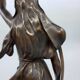 Bronze sculpture "The Shepherd's Star" by Henri Louis Levasseur 1880