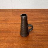 Carafe vase from German studio pottery from the mid-century by Petra, 1960s.