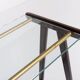 1960’s Italian Mid-Century Modern sculptural side table/serving cart