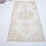 Small Vintage Geometric Wool Carpet sku 3218