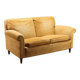 Two-seater velvet sofa from the 1950s to be restored.