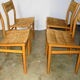 4 chaises de Pierre Gautier Delaye, modèle Week End des années 50