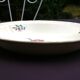 Large hollow earthenware dish by Digoin Sarreguemines model Yann