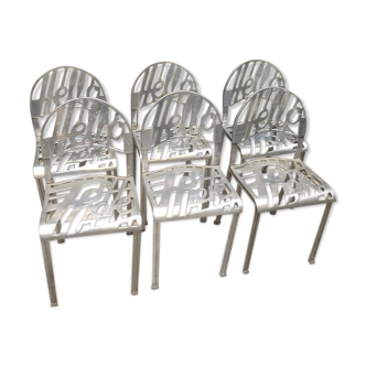 Chaises "hello there" de Jeremy Harvey, édition Artifort