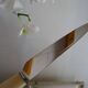 12 vintage stainless steel knives bone or bakelite sleeves in case