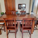 Table Sichuan Roche Bobois et 6 chaies