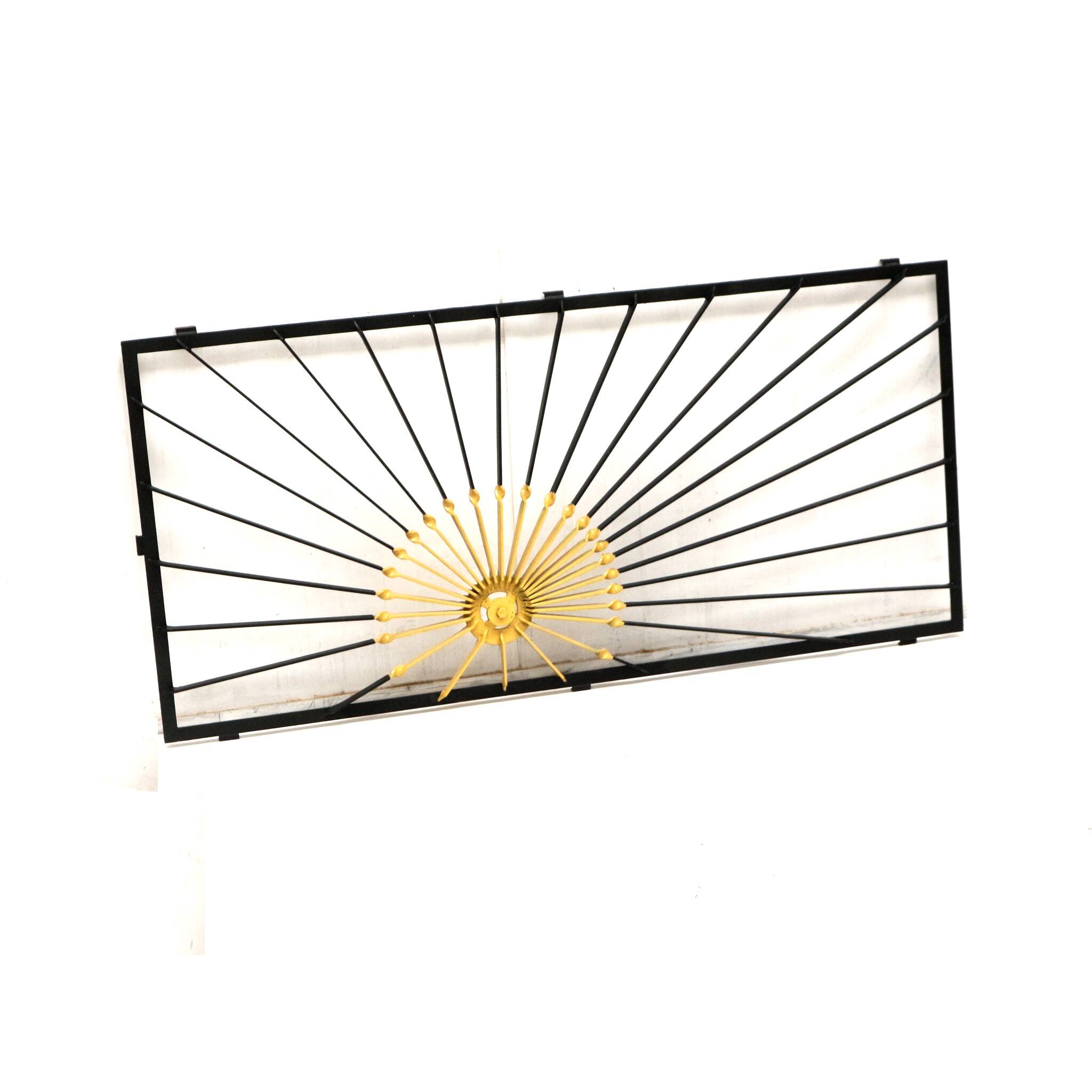 Vintage metal wall sculpture made in the 70s