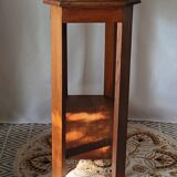 Vintage solid oak console