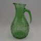 Vintage molded glass decanter