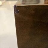 Coffee table in elm burl veneer attributed to Willy Rizzo - 1970