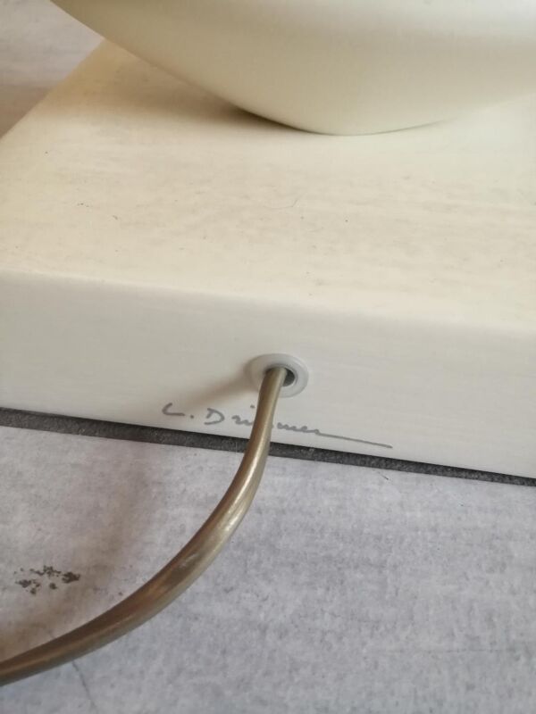 Lampe à poser signée louis drimmer