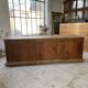 XXL solid oak counter sideboard