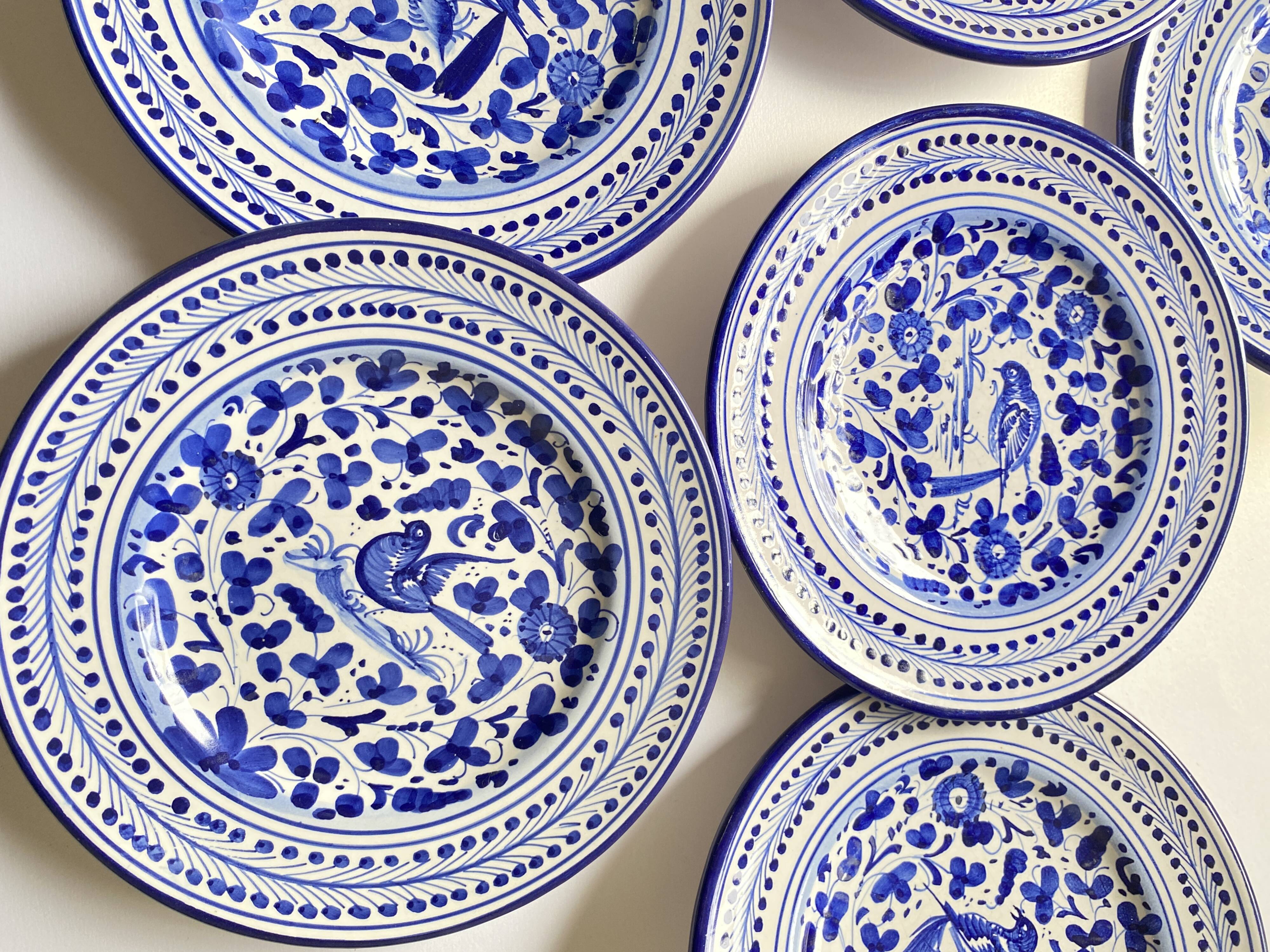 10 plates, Perugia in Italy