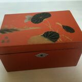 Chaffanjon Indochinese lacquered wooden box