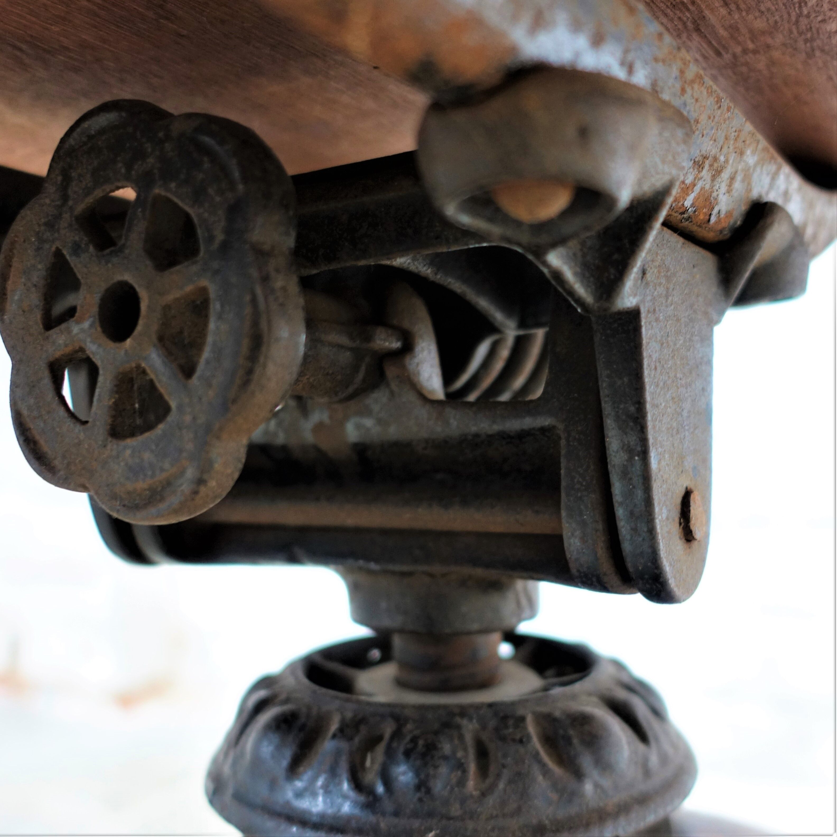 Antique English captain's chair