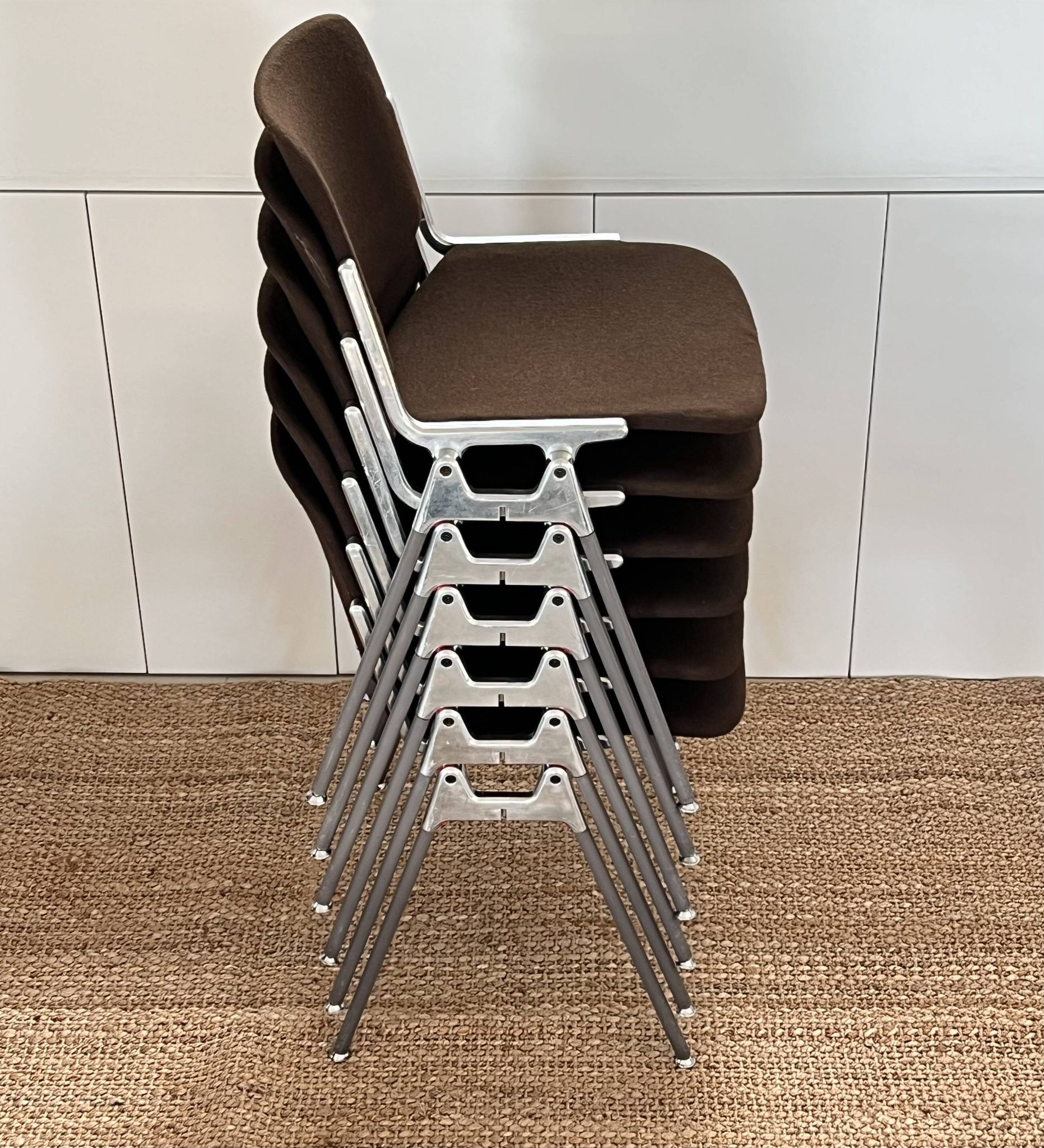 DSC 106 chairs by Giancarlo Piretti for Castelli, Italy 1970s