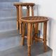 Rattan stools