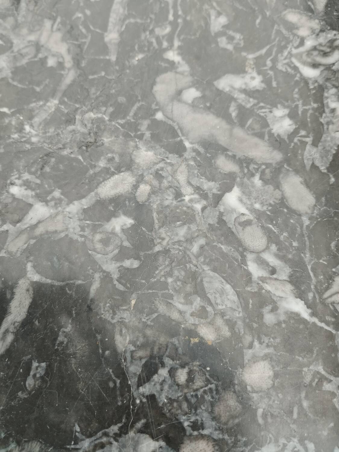 Antique Louis XVI style console with marble top