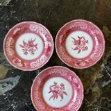 Set of Three ceramic plates Spode England dimension: height -2.5 cm- diameter -26 cm-