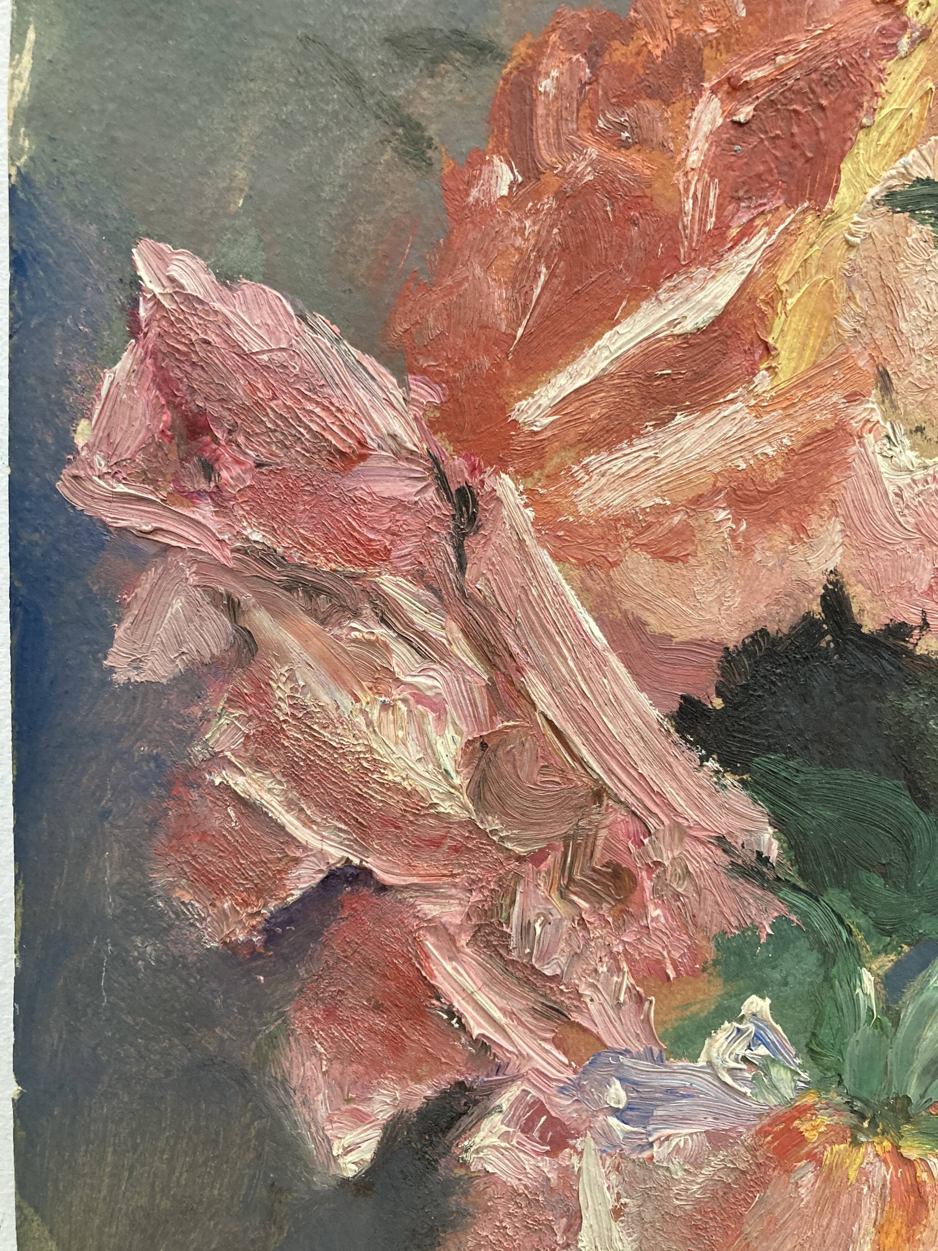 Vintage rose painting