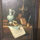 Nature morte sur bois 40x35