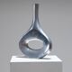 Vase soliflore en métal, 1980s