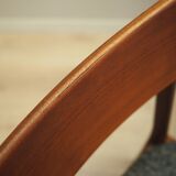 Set of four teak chairs, Danish design, 1970s, production: Denmark