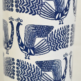 Peacock vase