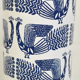 Peacock vase