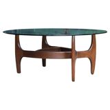 Adrian Pearsall walnut coffee table