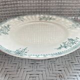 Plate on pedestal Saint-Amand