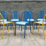 7 Mallet Stevens school chairs