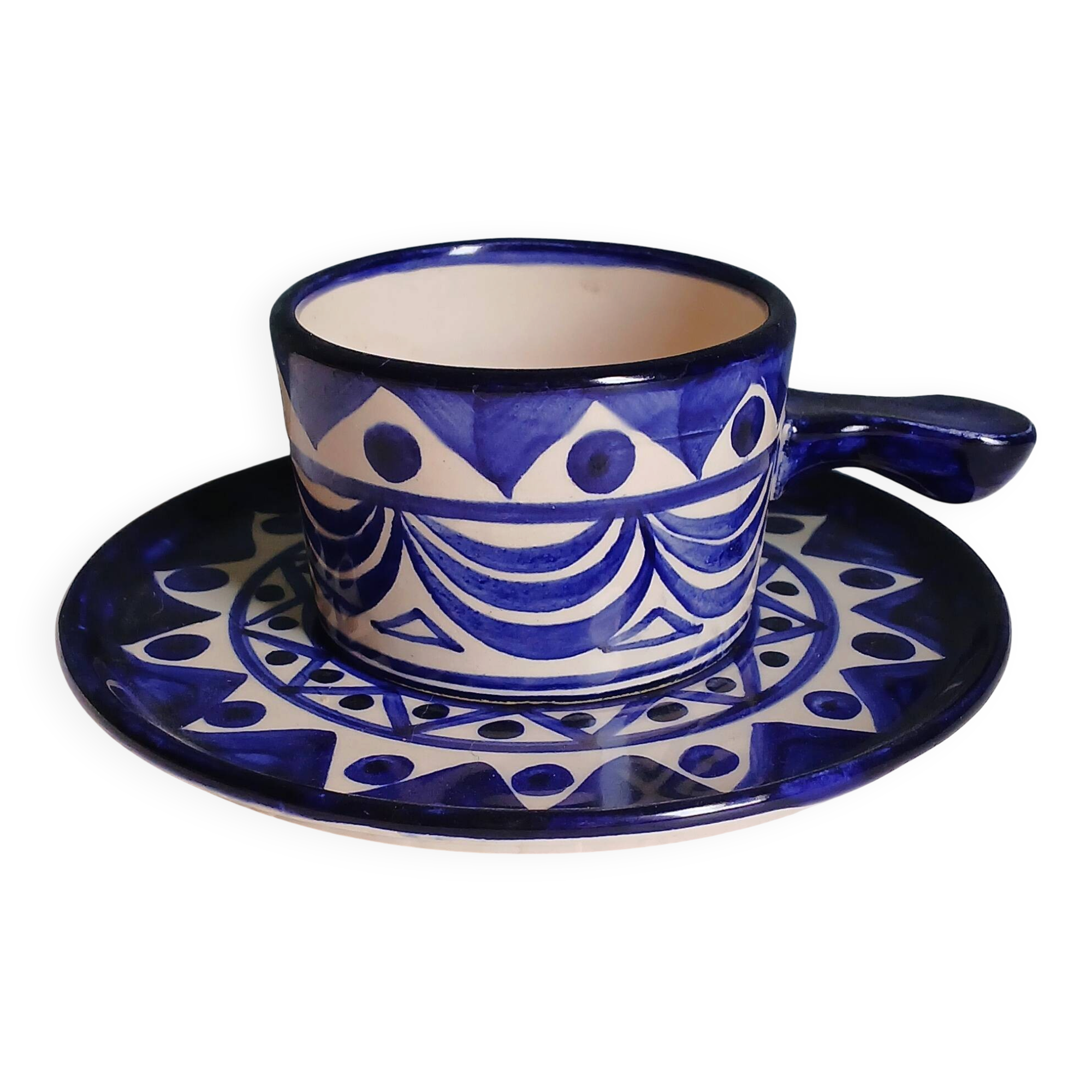 Cup & saucer Saint-Jean-de-Bretagne.