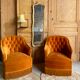 Pair of toad chairs