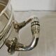 Silver metal ice bucket from Christofle House