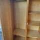 Vintage wardrobe in solid wood