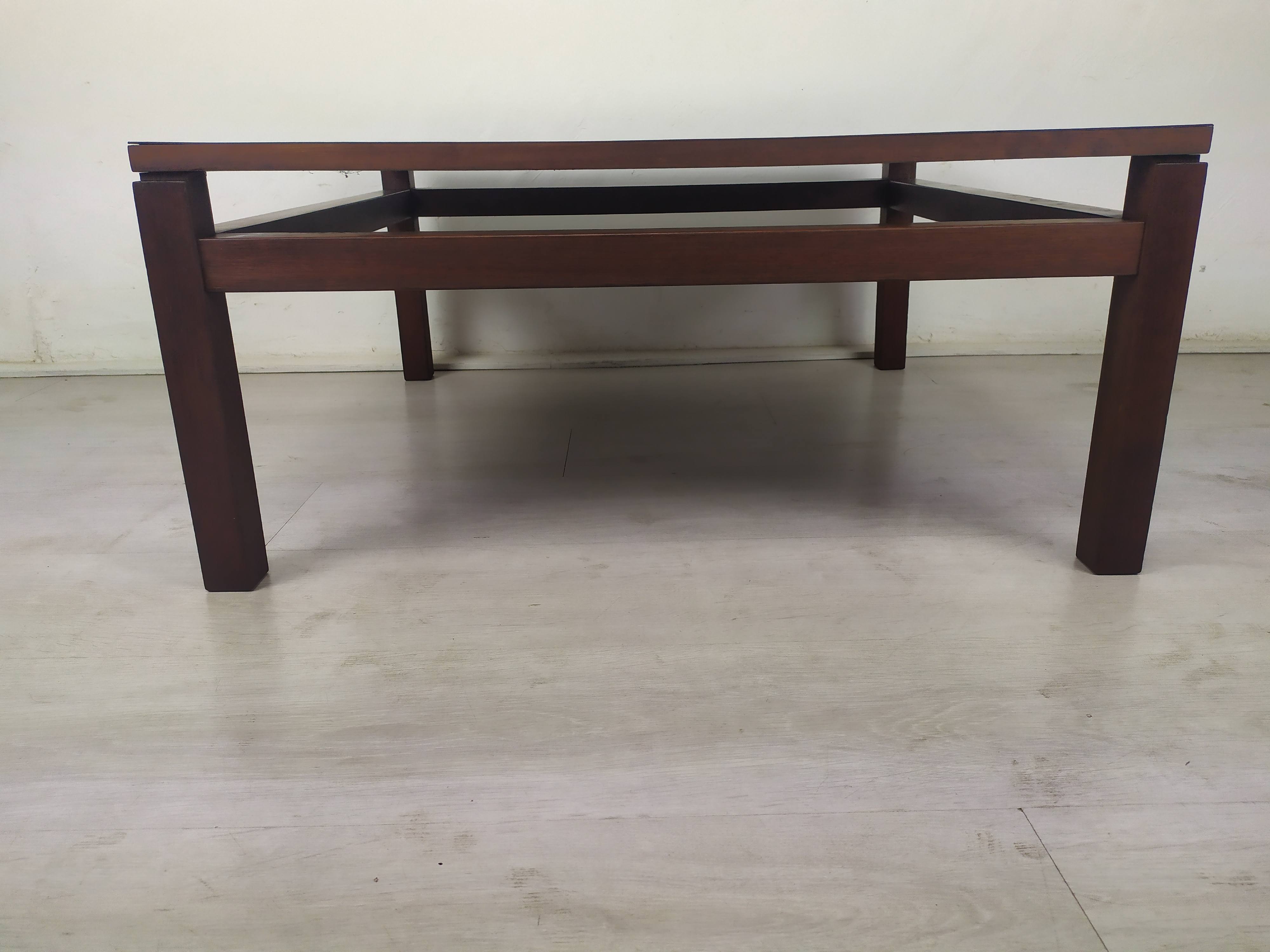 Scandinavian square coffee table