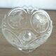 Crystal footed bowl with bird decoration – Art Deco style – H 19 cm