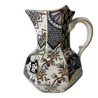 Mason - RARE -Octagonal Ironstone Hydra Jug