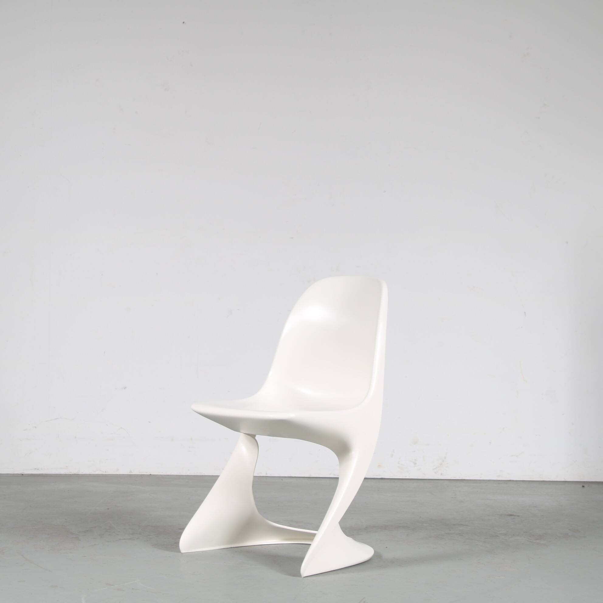 White “Casalino” chair from the 2000s by Alexander Begge for Casala, Germany