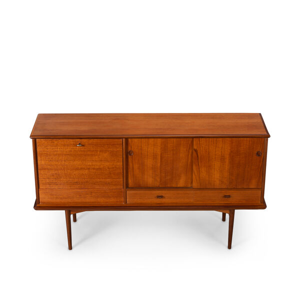 Enfilade Suédoise En teck Du milieu Du Siècle, Années 1960