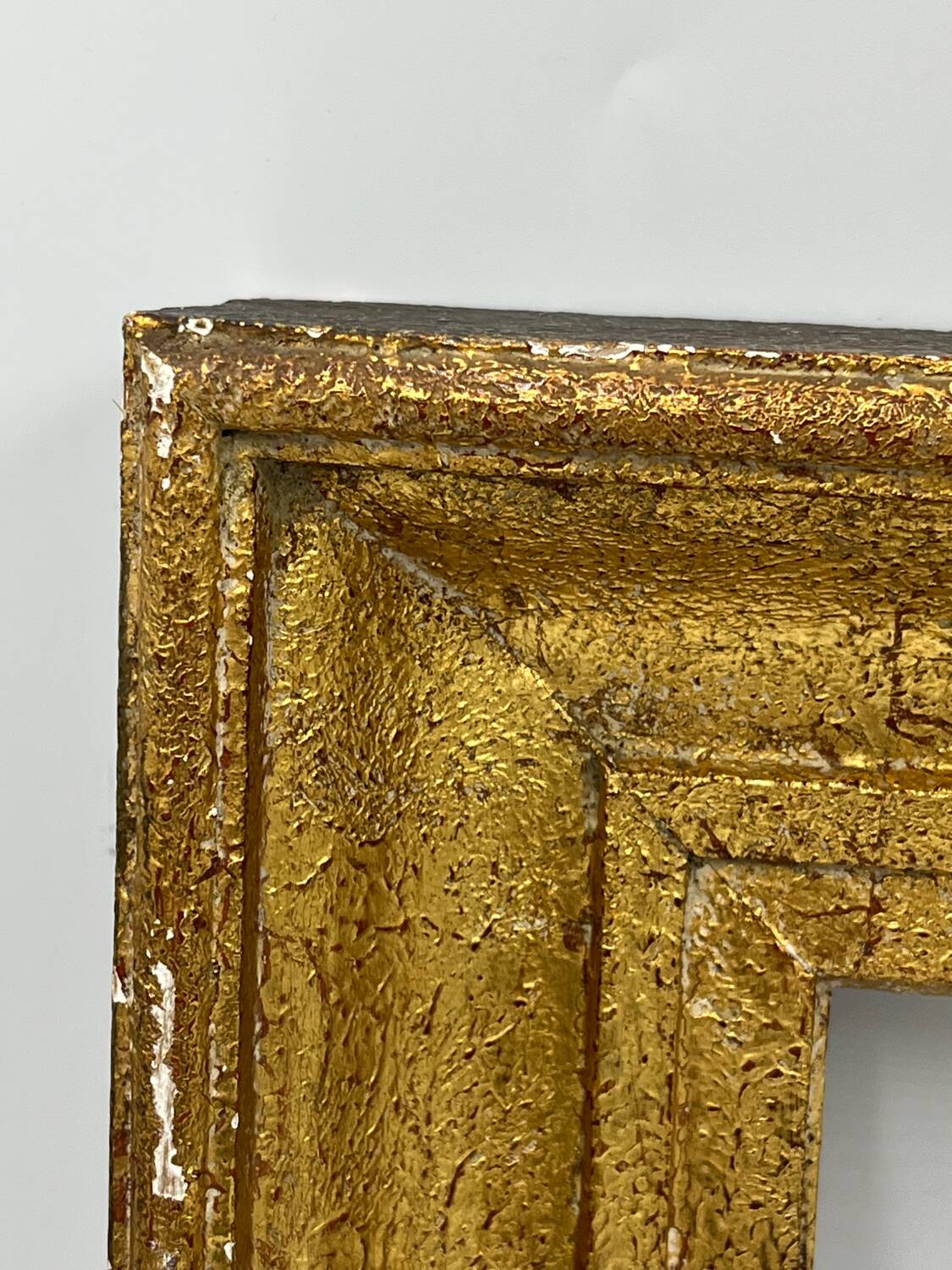 Golden wooden frame
